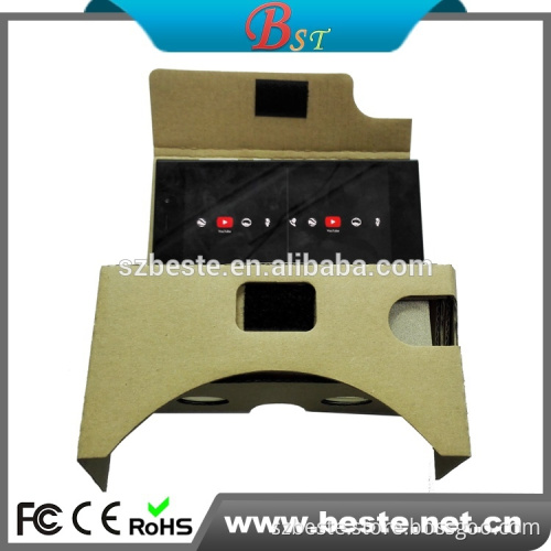 2015 second generation V2.0 google cardboard Virtual reality 3d glasses